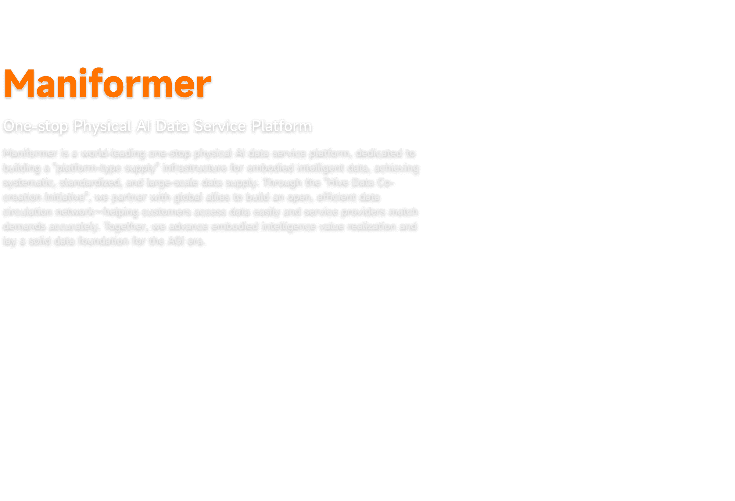 Maniformer home banner