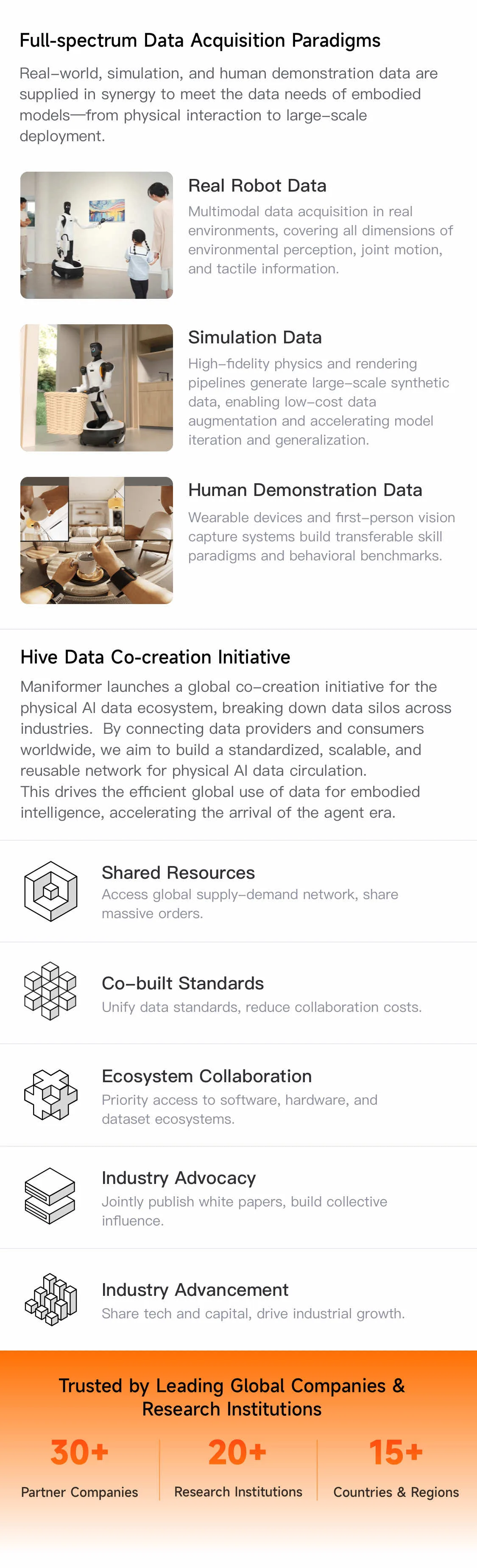 Full-spectrum Data Acquisition Paradigms and Hive Data Co-creation Initiative